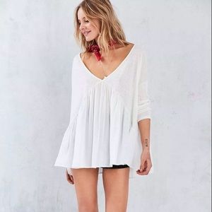 urban outfitters flowy babydoll top